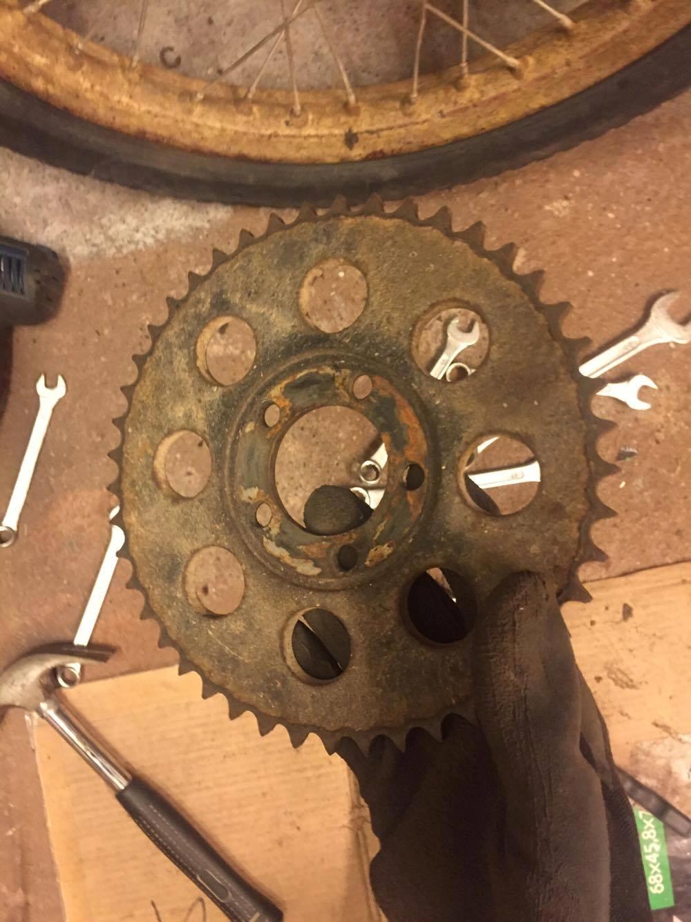 Husqvarna 118cc "Rödmyra"  - Tandhjul. billede 50