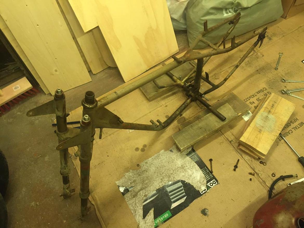 Husqvarna 118cc "Rödmyra"  - Forgaffel og stel. billede 54