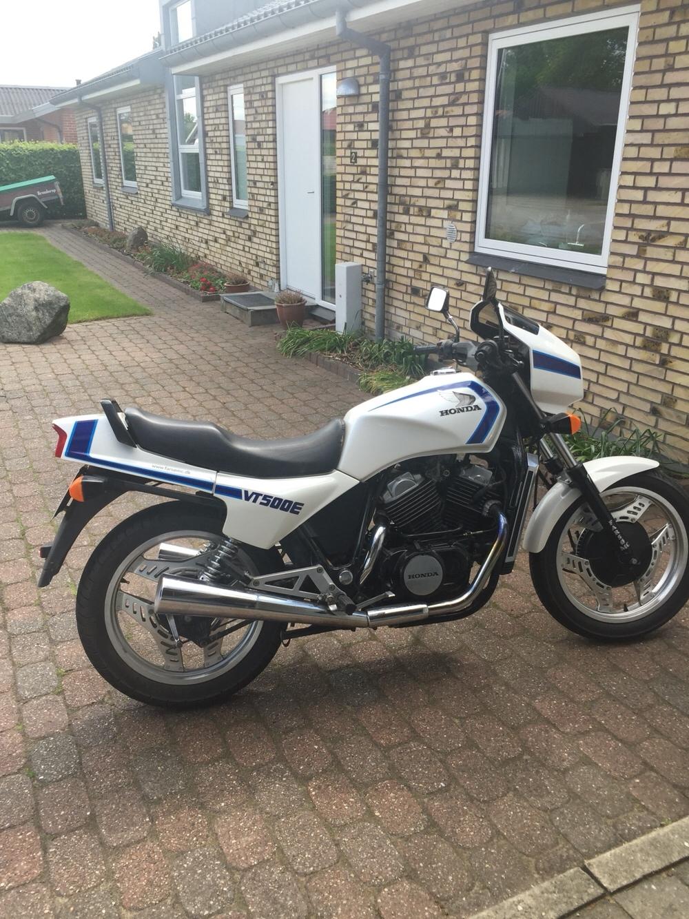 Honda vt 500 e, kommende Café Racer billede 1