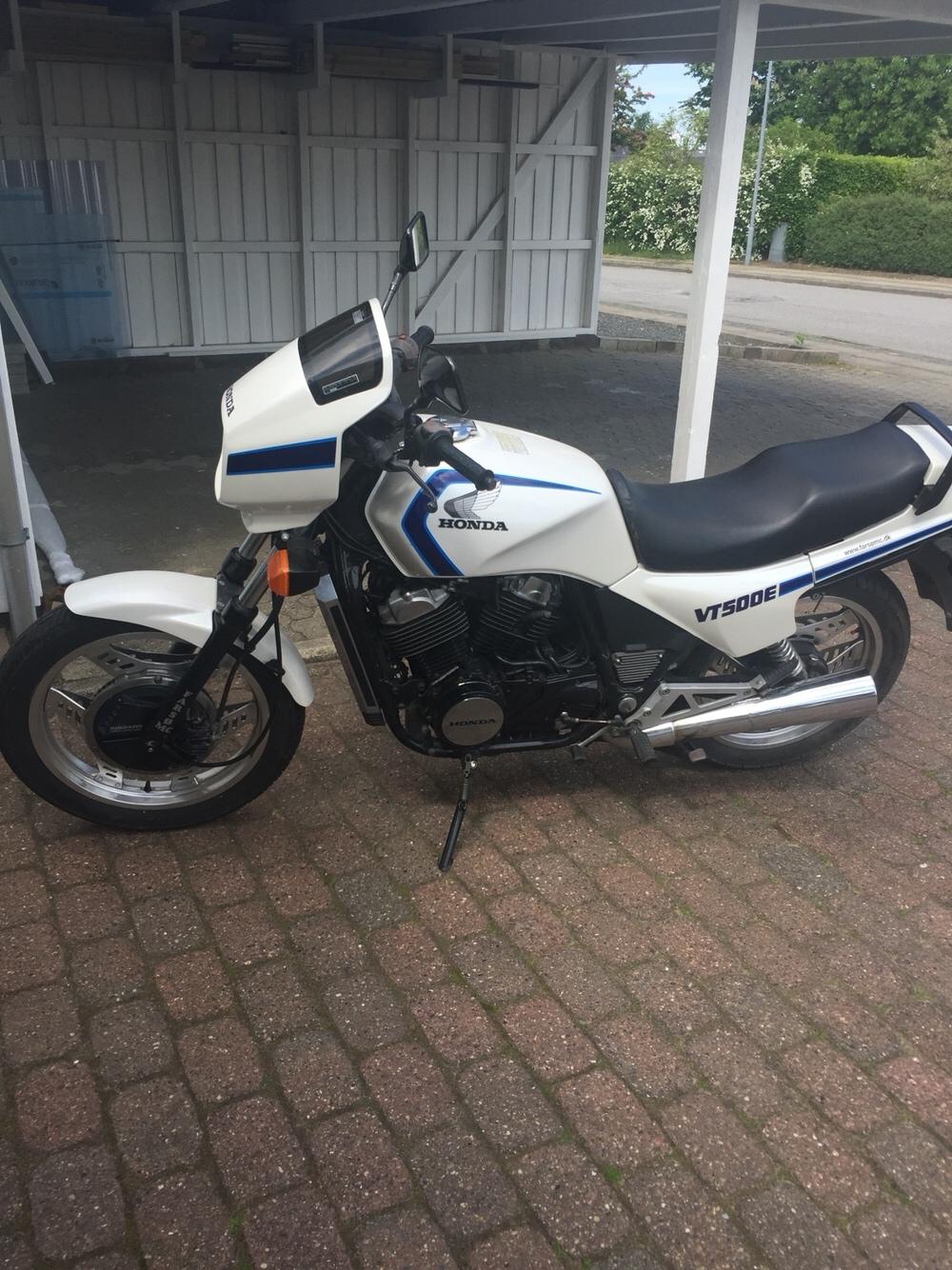 Honda vt 500 e, kommende Café Racer billede 2