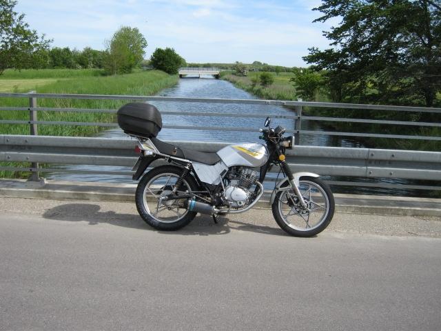 Geely 150 on tour... - På vej mod Sandby . billede 3