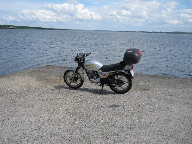 Geely 150 on tour... - Sidinge dæmning. billede 7