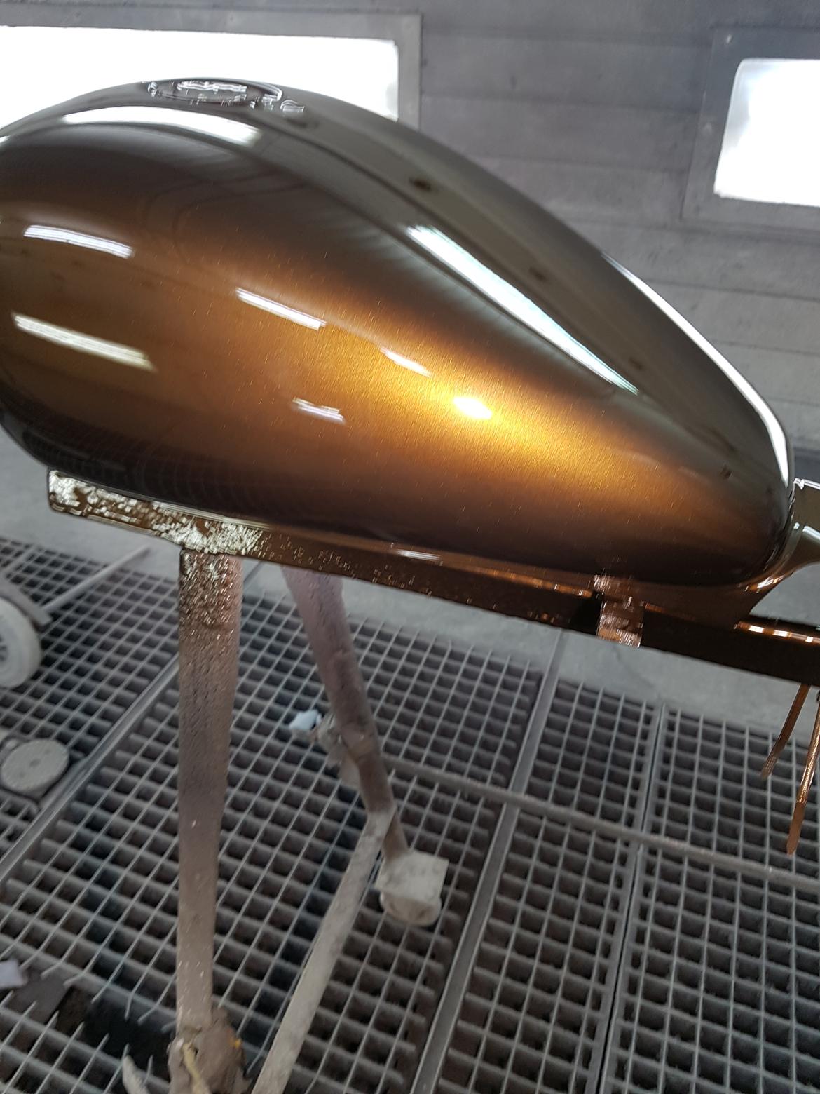 vt 600 ombygning! fra sofa cykel til "low rider" billede 15