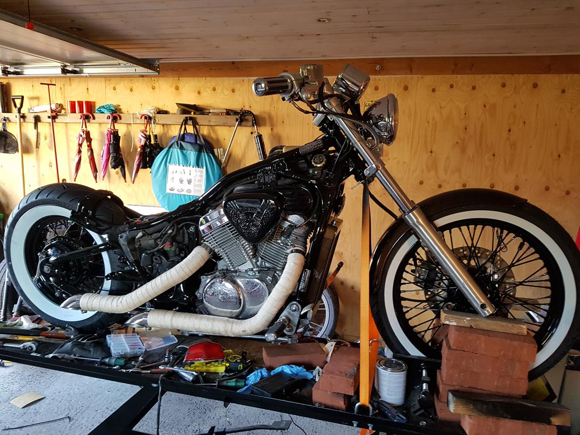 vt 600 ombygning! fra sofa cykel til "low rider" billede 21