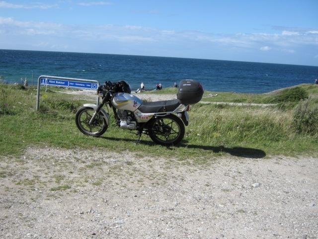 Geely 150 on tour... - Klintebjerg , ved Klint havn . billede 13