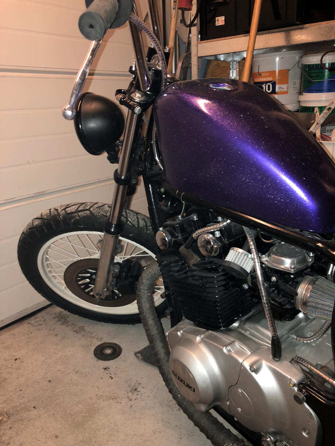Suzuki Gs 450 Bobber projekt  billede 13