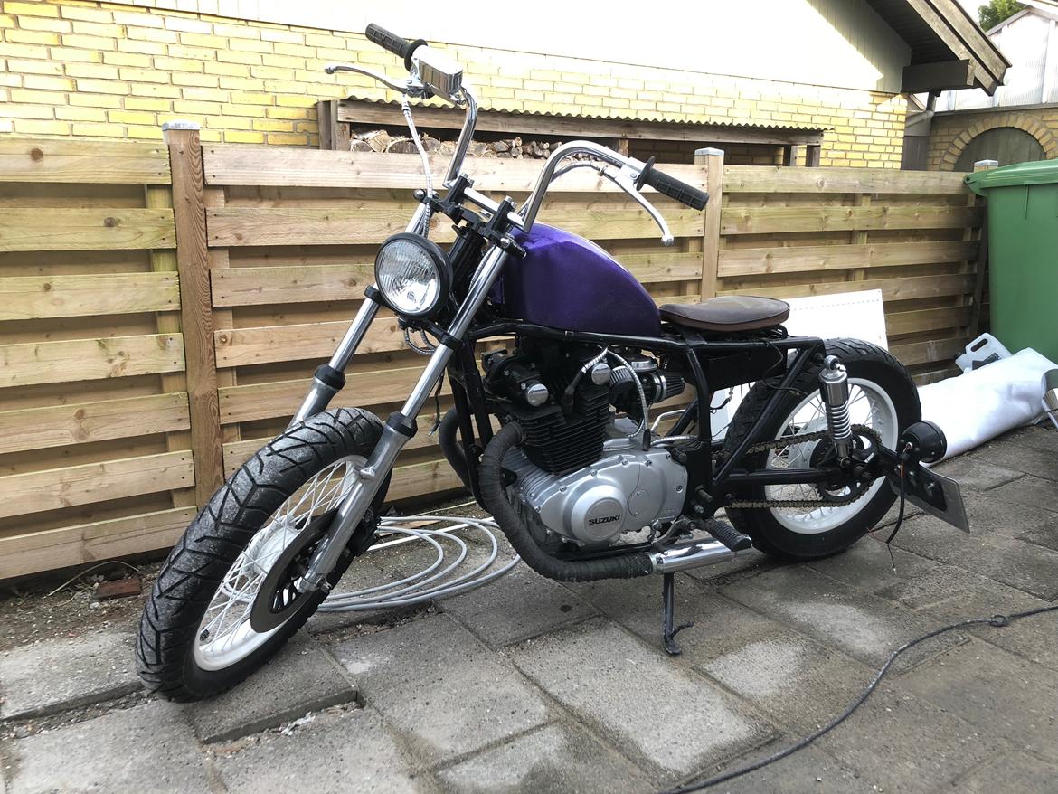 Suzuki Gs 450 Bobber projekt  billede 15