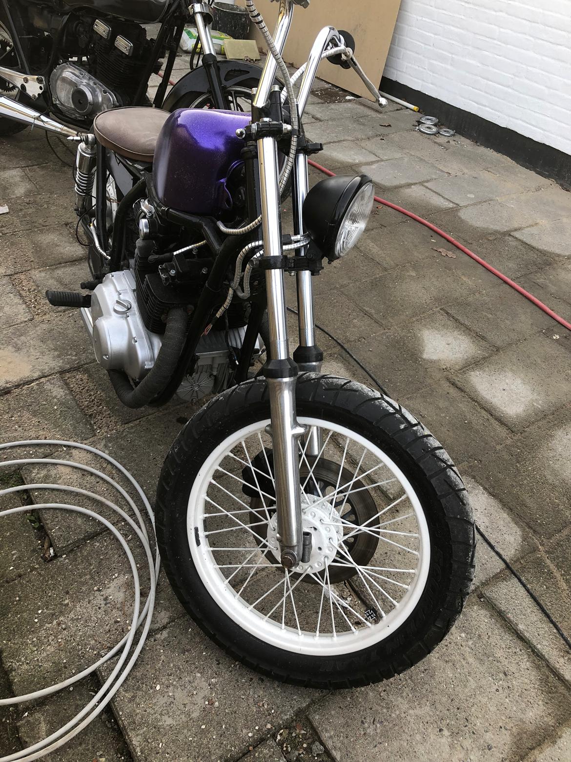 Suzuki Gs 450 Bobber projekt  billede 16