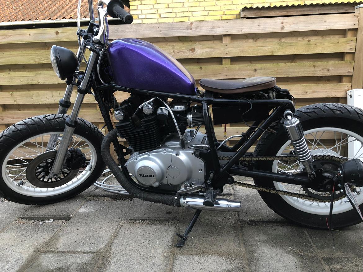 Suzuki Gs 450 Bobber projekt  billede 14