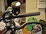 Yamaha MT-01 Projekt! - Prøvemontage af radialkobling + trans-røde koblingsslange.