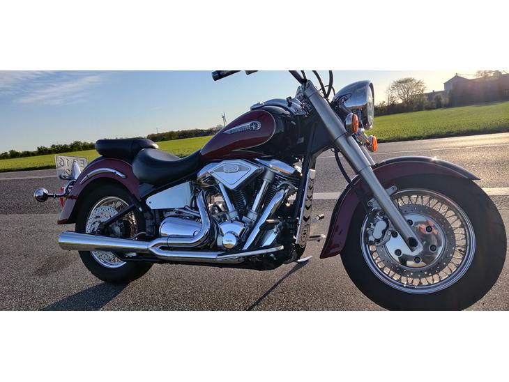 Yamaha xvs 1600 wild star billede 17