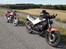 Daltonture - line up, pauser - Jørn / Kawasaki 350 S2 & Joe / Yamaha RD 350 N. Sjællandstur 2021