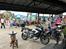 Ture omkring Bangkok. Honda NC750X og NX500 - . . . . . . . . . . . . . . Jeg får iskaffe her på cafeen.
