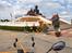 Ture omkring Bangkok. Honda NC750X og NX500 - . . . . . . . . . . . . . .  Tempel med siddende Buddha undervejs.