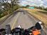 Mellemamerika, KTM 690 Enduro R - . . . . . . . . . . . . . . . . . . . . . . .  . . . . . . . . .Vej 9. Regntøjet kom på en times tid, men nu kan det pakkes væk.
