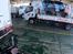 Mellemamerika, KTM 690 Enduro R -  . . . . . . . . . . . . . . . . . . . . .  ..  .  .  .  .  .  .  Vent til det bliver din tur. Ham her kørte frem før tid og en eller anden tæskede løs på ham gennem ruden og smadrede hans sidespejl.