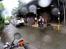 Mellemamerika, KTM 690 Enduro R - . . . . . . . . . . . . .  . . . . . . . . . . . . . . . . . .  Masser af folk ved paskontrollen. Men de er alle på vej til Panama, og kun 1 er foran mig i skranken ud af Panama.