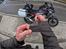 Filippinerne. Honda CB500X. - . . . . . . . . . . . . . . . . . . . . . .  Kl 1115 kommer de første dryp og regntøjet kommer på.