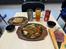 Filippinerne. Honda CB500X. - . . . . .  . . . . . . . . . . . . . . . . . .   Japansk restaurant. Gyoza, stegte nudler med rejer og tun Sashimi.
