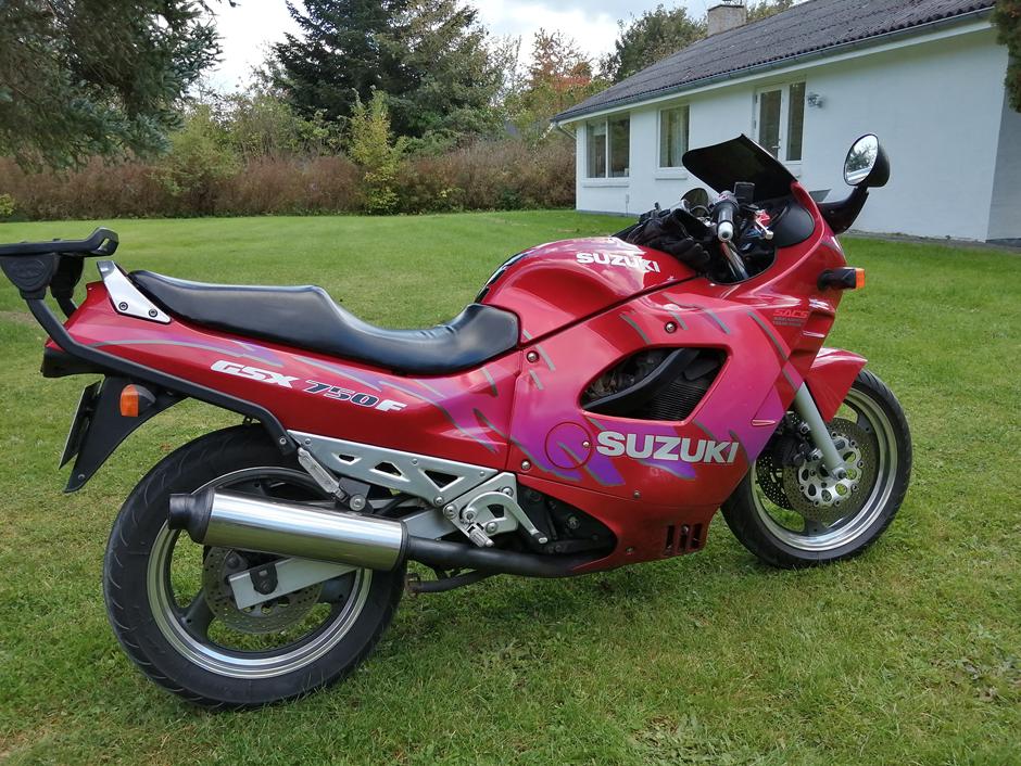 Lige købt denne her, suzuki gsx 750 F 