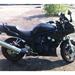 Stjålet mc sort Yamaga FZS600