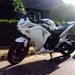 Opgradering af nær/fjernlys på Honda Cbr 250.