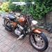 Honda CB400N 1981 udstødning