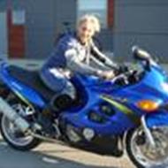 Biker-smølf(Silkeborg)Trine E
