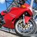 Ingen intrumentlamper på Ducati?