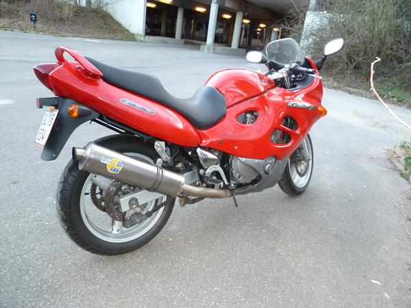 Suzuki Gsx 600F Rød
