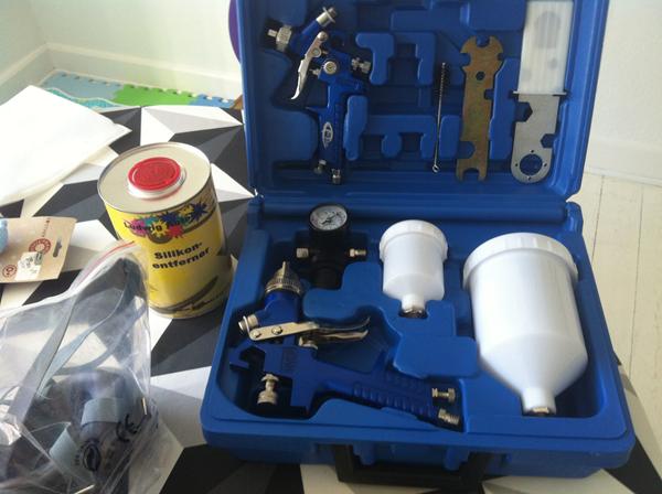 Hjælp til at male selv (sprøjtemale)