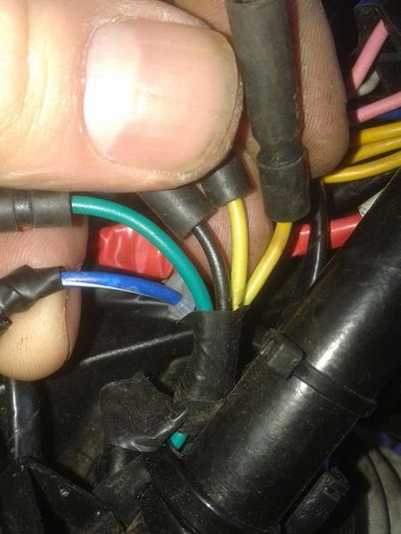 spændingsregulator/tændings kabler