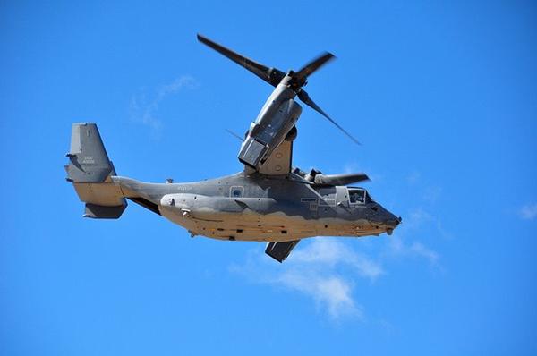 Monster i luften over Danmark - Bell Osprey V-22