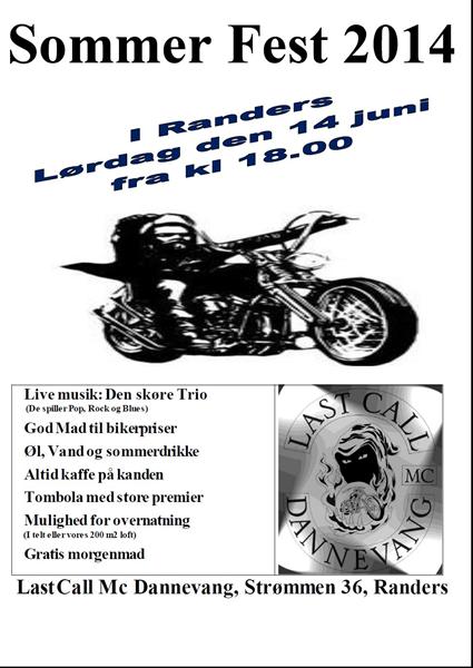Sommerfest hos Last Call MC Randers