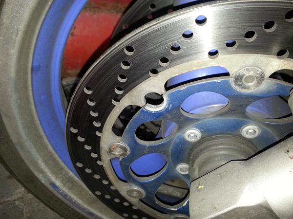 Gsxr 1100 Låse pin for bremseskive.