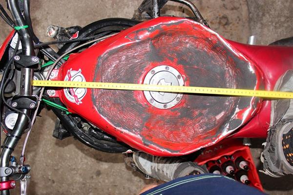 Gsx-r 750 k5 ejere, mål fra kronrør til sæde?