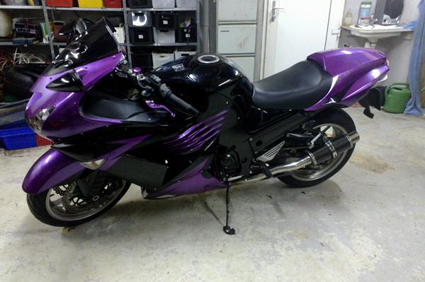 lilla cover zzr 1400