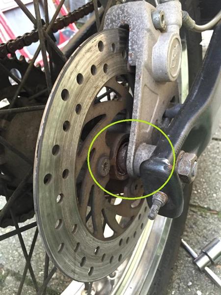 Hjææælp den er helt gal med mit baghjul