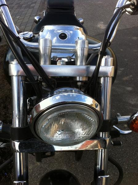 Hvad er der lige sket her med forgaflen ?