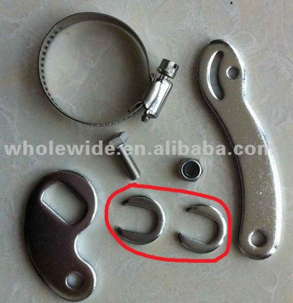 Skive til forhjul/forgaffel/momentarm på trædecykel