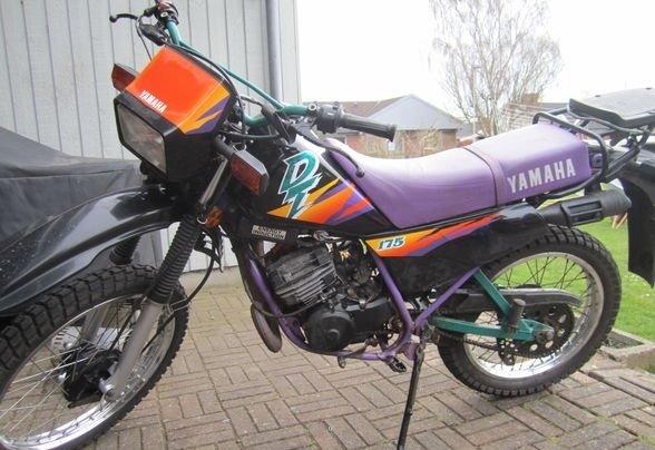 STJÅLET: Yamaha DT 175