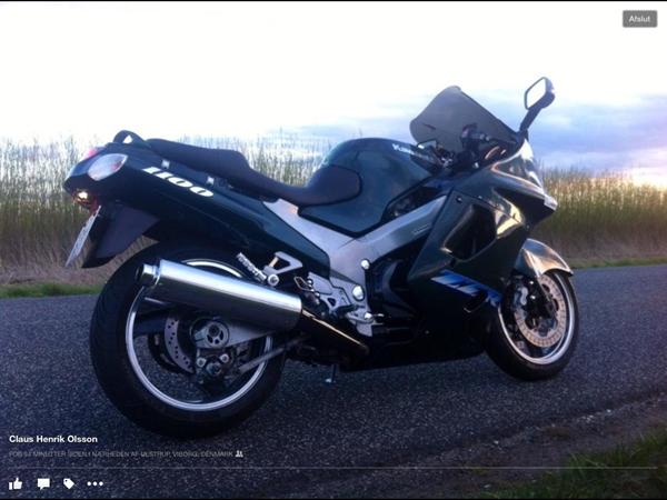 ZZR 1100 mono støddæmper udskiftning
