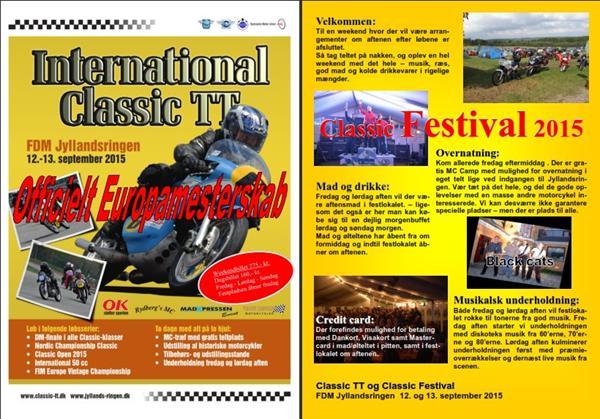 Classic TT og Festival 2015