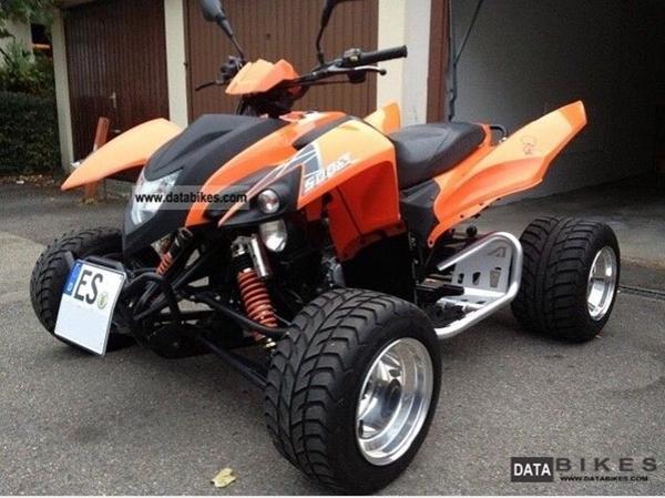 Adly 500r udstødning???