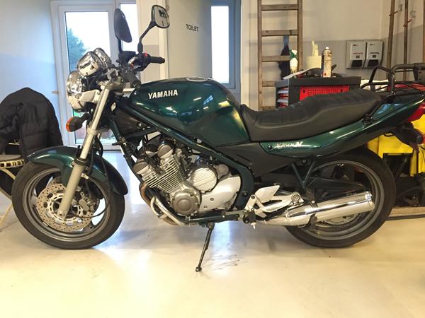 vinterklargøring af Yamaha XJ 600 N - 2002