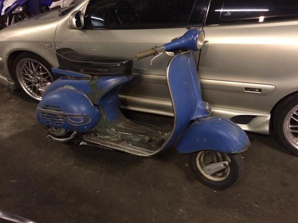 Vespa super 150 1955