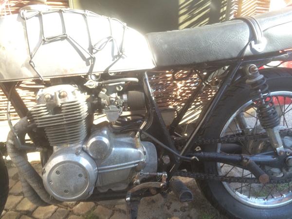 Honda CB400F 1975 stjålet fra Kgs. Lyngby hovedgade 