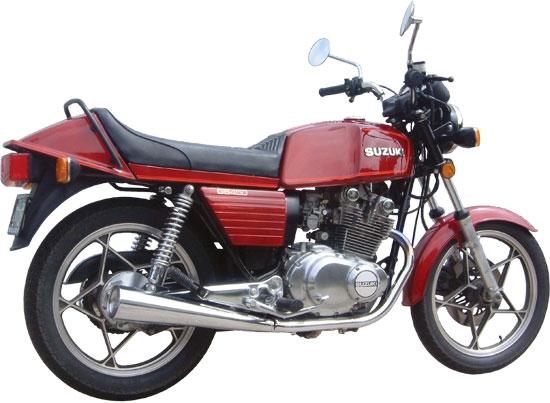 Suzuki GS450 stjålet i Esbjerg