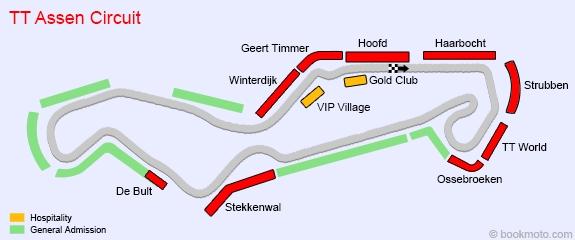 Assen Moto GP 2016 Billet sælges