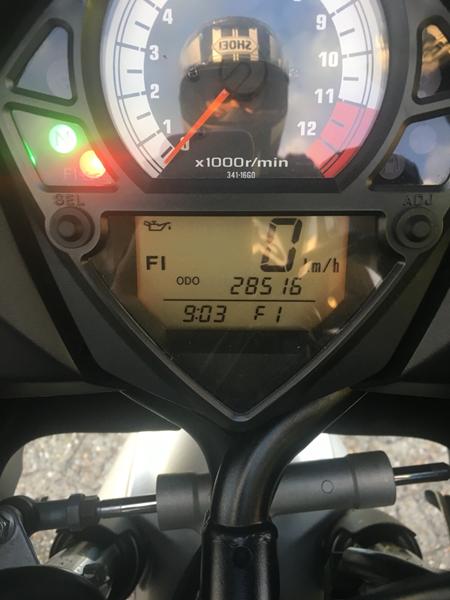 FI problem - Suzuki Sv1000s